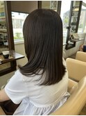髪質改善カラー 大人艶シアーアッシュ