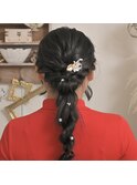 シンプルでかわいいおろし編み☆