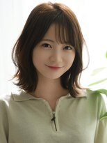 レイリー 原宿 表参道(Rayreee)&nbsp;大人伸びかけくびれミディふんわりくすみベージュ