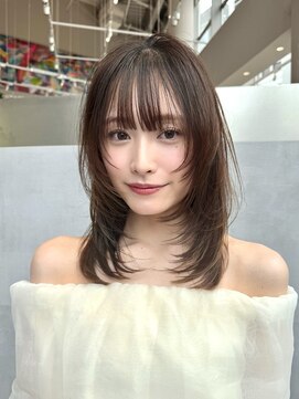 ミンクス渋谷スマートサロン(MINX shibuya smart salon) 小顔になれるレイヤーカット