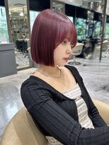 ロンド ジュルード 名古屋(Lond jeloud)&nbsp;どの角度から見ても美しいボブ♪