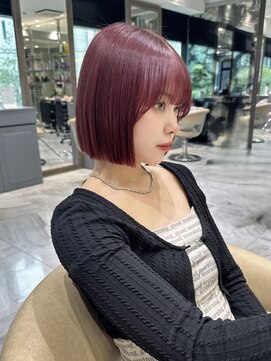 ロンド ジュルード 名古屋(Lond jeloud) どの角度から見ても美しいボブ♪