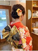 王道アップスタイル