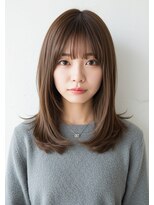 グルグル 本八幡店(GULGUL) セミロング/顔周り/レイヤーカット/前髪/本八幡