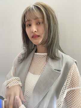 マーケット(MARKET) レイヤーカット×アンブレラカラー