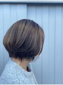 【白髪ぼかしハイライト/白髪ぼかし】
