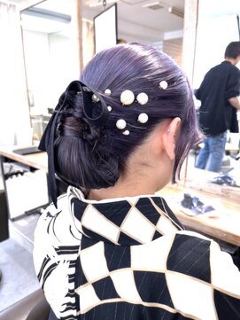 ヴィヴァン(Vivant) 【Vivant】2026卒業式　着物ヘアセット・振袖《円城寺》