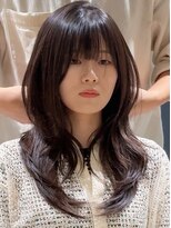 ジアン テラス(GIEN TERRASSE)&nbsp;ハッシュカットレイヤーカット韓国レイヤー/岸本