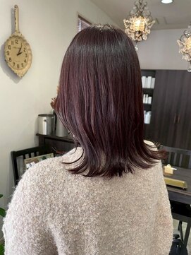マイ ヘア デザイン 岡崎(MY hair design) 20代30代40代アッシュブラウン×ナチュラル×小顔×ゆるふわ