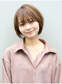 ○Lirios（リリオス）中山○丸みのある柔らかショート