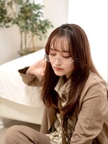 ファルベ(Farbe)&nbsp;ミディアムヘア/暗めカラー/グランマッシュ/デザインカラー