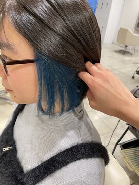ムーンヘアー(moon hair) インナーカラー