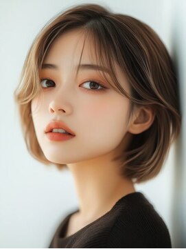 レリーノーブル 西宮北口(RelyNoble) 白髪ぼかし×艶感ベージュ[西宮北口/白髪ぼかし/髪質改善]