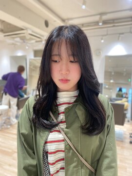 カナージュ(Canage) 黒髪セミロングヘアー