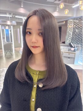 ジェム(GEM) 【暖音】グレージュでふんわり優しい寒色カラー♪