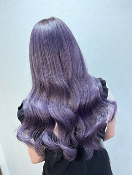 ラピス 新宿(Lapis) 【Lapis新宿】ラベンダーカラー×エクステ