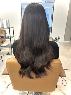 シエル バイ ケンジ 登戸 生田(CIEL by KENJE) ロング/レイヤー/コテ巻き/黒髪ヘア/韓国巻き/10代20代