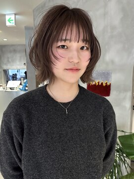 ハウ 心斎橋(how) 20代30代40代◎冬韓国風レイヤーボブ