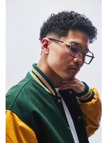 MEN'S DAMDEE TOKYO 浅草田原町【ダムディー】バーバー/フェード/メンズパーマ/理容室&nbsp;ニュアンスパーマ/波巻きツイストスパイラル[浅草/理容室]