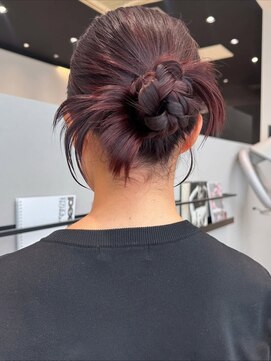 ケーツー あべのキューズモ－ル店(K-two) カチモリヘア*ヘアアレンジ*ヘアセット*顔周りカット*前髪カット