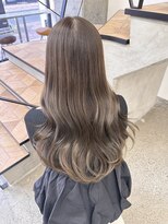 ミリ(mm) レイヤーカット オリーブベージュ カラー 韓国 髪質改善 仙台