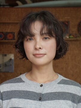 ノラ カマクラ(NORA kamakura) ボブパーマニュアンスパーマフレンチボブくびれボブケアパーマ