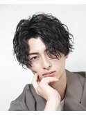 原宿メンズパーマツイストスパイラルパーマ縦落ちパーマツイスパ