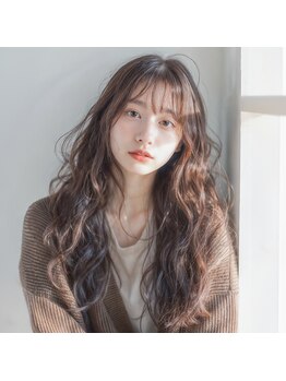 スタリー(Starry)の写真/【岡山駅前】ぺたんこ髪解消♪地毛を美しく保ちながら、ふんわりボリュームパーマや韓国風パーマを実現!