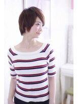 【FORTE銀座】ショートヘアで横顔美人♪