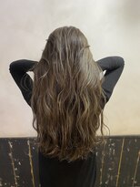 オースト ヘアー ステラ 新宿店(Aust hair Stella) ハイコントラストハイライト×ロングマロンベージュ