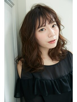 フィガロ アヴェダ(FIGARO AVEDA) 【figaro】くせ毛風ミディアム