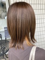 スタジオ アルファプラス 日暮里店(studio α+)&nbsp;ミディアム×インナーカラー【スタジオアルファプラス日暮里】