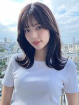 大人くびれミディアムスタイル【肥田亜沙美】