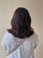 カシェ リタ ヘアー(CACHE'&RITA HAIR)&nbsp;ロブ◯ピンクブラウン