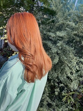 リコ ヘアアンドリラクゼーション(LICO HAIR&RELAXATION) LICO オレンジカラー