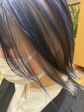 フレンズ 山鼻店(friend's) ブリーチセクションカラー