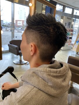 コワファースト 大分(COIFF1RST) メンズジェットモヒカン