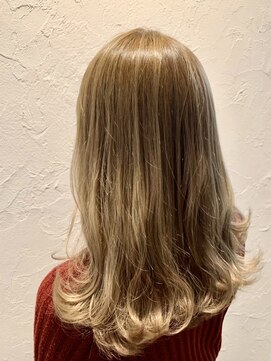 ポイントファイブバイソレイユ 藤沢店(.5 by SOLEIL) 透明感◎憧れハイトーンベージュ☆