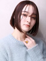 トロン(tronc) 大人可愛い小顔カット美髪ツヤ髪ナチュラルボブA3