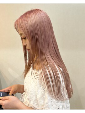 メル ヨコハマ(MeL) ケアブリーチでつくる◯ホワイトピンク◯