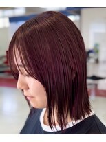 ディーボーイリタ 光の森(D-BOY Lita)&nbsp;切りっぱなしボブ×ピンクブラウン