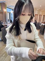 ローウェ 二子玉川(Louwe)&nbsp;インナーカラー＊顔周りカラー