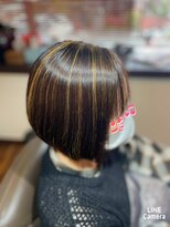 マビッシュヘアー(mabiche hair) グラデーションボブ