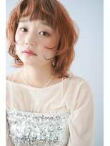 シェル 吉祥寺(shell) くびレイヤーエモージュグレージュカラーくびれショート/吉祥寺