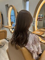 アドラーブル けやき通り店(adorable)&nbsp;ベージュミルクティーベージュシースルーカラー大人可愛い