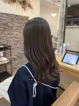 ヘア カンパニー トワ 千葉店(TOWA) 千葉/千葉駅/ブリーチなし/ダブルカラー/透明感カラー/韓国