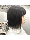 ぷつっと外はねボブ