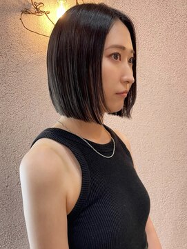 トリコ 柏(tricot) 大人可愛い/切りっぱなしボブ/ミニボブ/ショートボブ/ワンレン