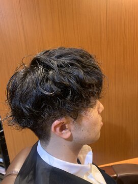 ヘアモード キクチ 銀座店 銀座　理容室　パーマ　ゆるふわパーマ