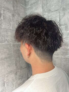 ダブ(DAB) 【ツイストスパイラルパーマ】メンズパーマ 波巻きスパイラル